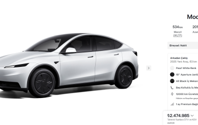 Tesla Model Y Standart Mart 2026 Zammı